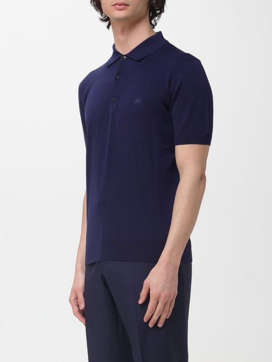 26SS 에트로 폴로 티셔츠 MRKF0004AQ408 B0065 Blue - ETRO