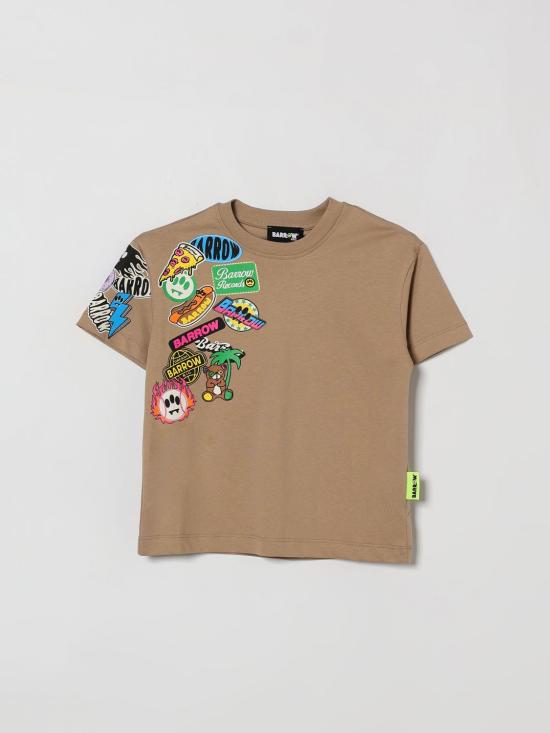 26SS [키즈] 바로우 티셔츠 S6BKJUTH073 094 Mud