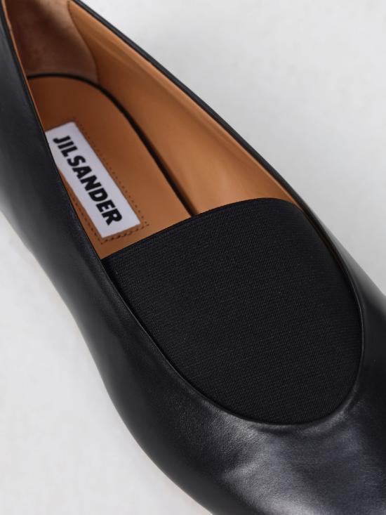 26SS 질샌더 플랫 슈즈 J16WZ0023P7689 001 Black - JIL SANDER