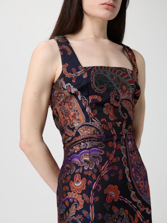 26SS 에트로 롱 원피스 WRHA003699TJS82 S9883 Multicolor - ETRO