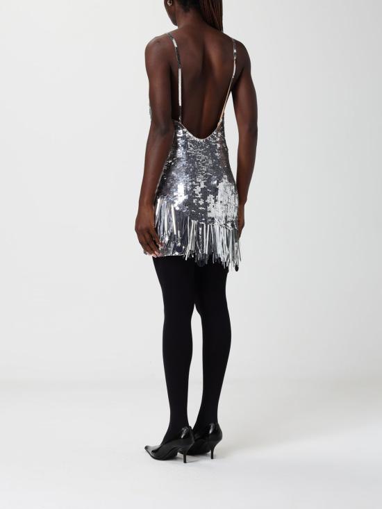 26SS 안다마네 롱 원피스 T190197ATJP192 988 Silver - ANDAMANE