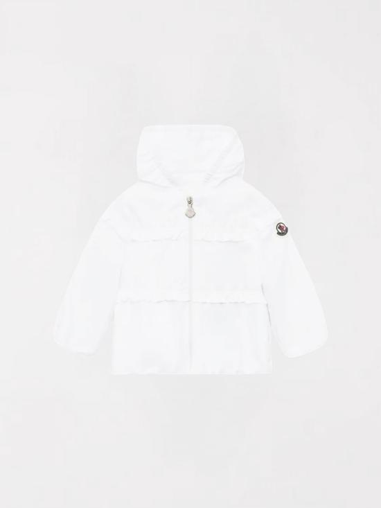 26SS [키즈] 몽클레어 캐주얼 자켓 1A0003153A5E 032 White