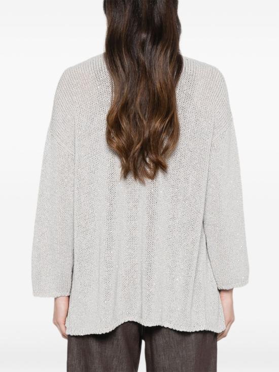 26SS 안네클레르 가디건 D1648 1764583 Grigio - ANNECLAIRE