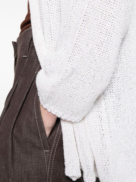 26SS 안네클레르 가디건 D1648 1764580 Bianco - ANNECLAIRE