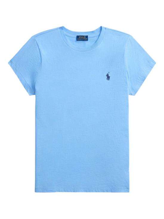 26SS 랄프 로렌 반팔 티셔츠 211B14605005 CHATAM BLUE Blue - RALPH LAUREN