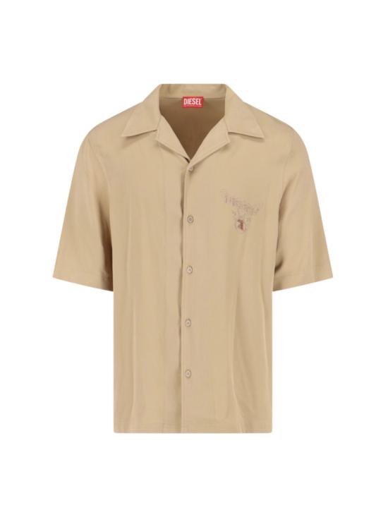 26SS 디젤 반팔 셔츠 A23641 0LJCL7CS Neutrals