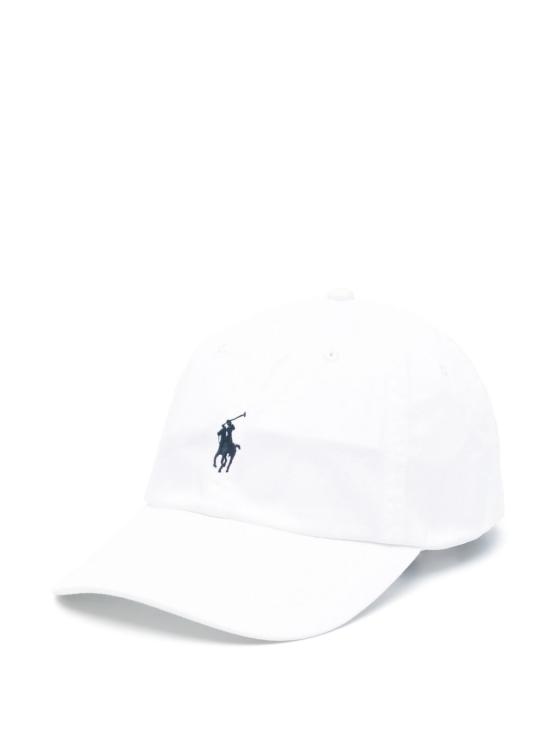 26SS 랄프 로렌 모자 211912843018 WHITE NEW PORT NAVY White - RALPH LAUREN