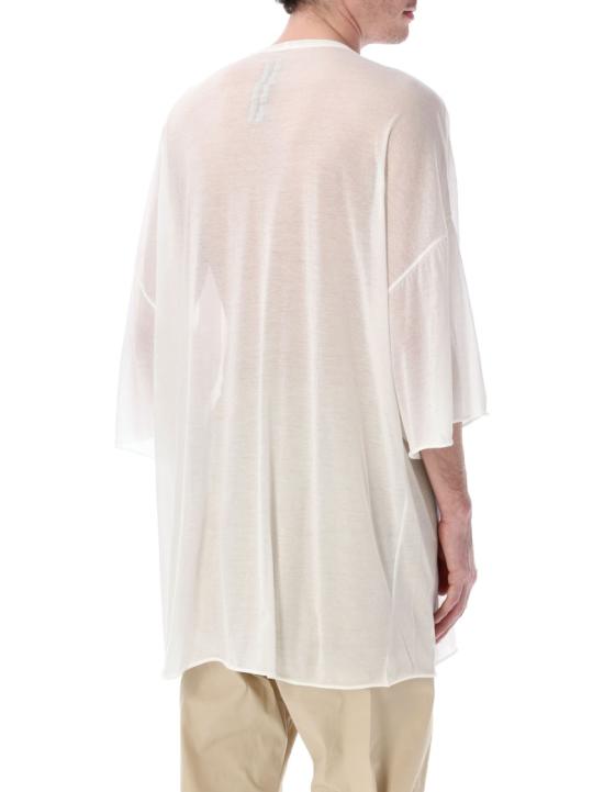 26SS 릭 오웬스 반팔 티셔츠 RR01F2279UC Neutrals - RICK OWENS