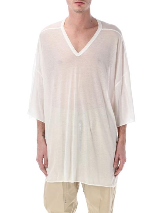 26SS 릭 오웬스 반팔 티셔츠 RR01F2279UC Neutrals