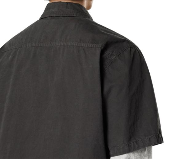 26SS 스톤 아일랜드 반팔 셔츠 L1S151200031S00WN Black - STONE ISLAND