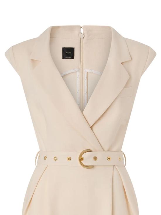 26SS 핑코 미디 원피스 106565 A2W6C00 White - PINKO