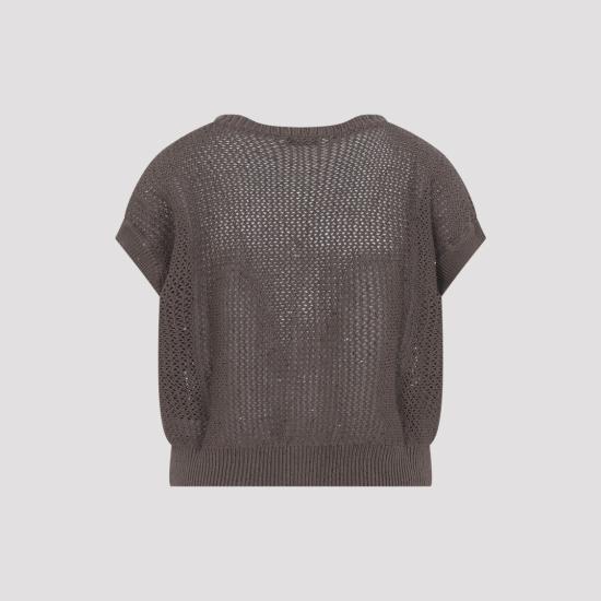 26SS 페세리코 스웨터 A99078F07 09110 Grey - PESERICO