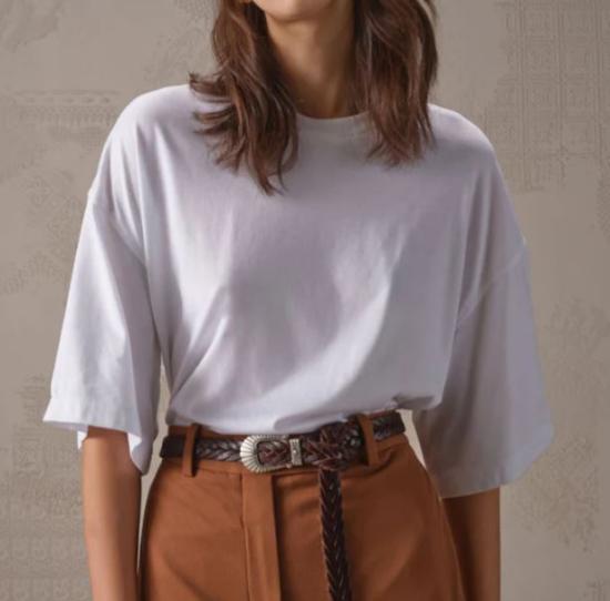 26SS 치르콜로1901 반팔 티셔츠 FD3886 000 White - CIRCOLO 1901