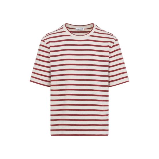 26SS 질샌더 반팔 티셔츠 J47GC0109 J46497 White