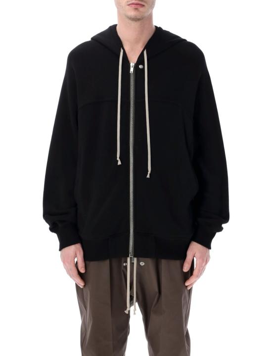 26SS 릭 오웬스 후드 티셔츠 RU01F2241JNT Black