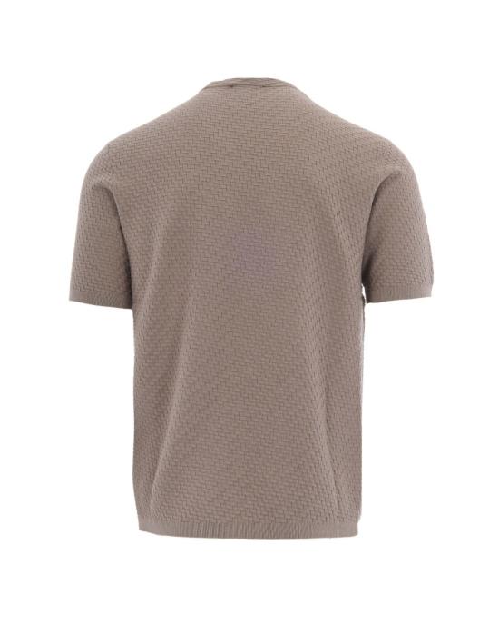 26SS 엠포리오 아르마니 반팔 티셔츠 6354552 Brown - EMPORIO ARMANI