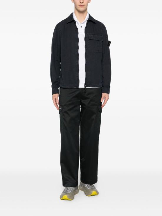 26SS 스톤 아일랜드 긴팔 셔츠 L1S151200008S00WN Black - STONE ISLAND