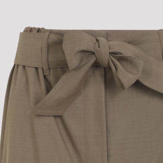 26SS 막스마라 수트 팬츠 2611131141600 Brown - MAX MARA