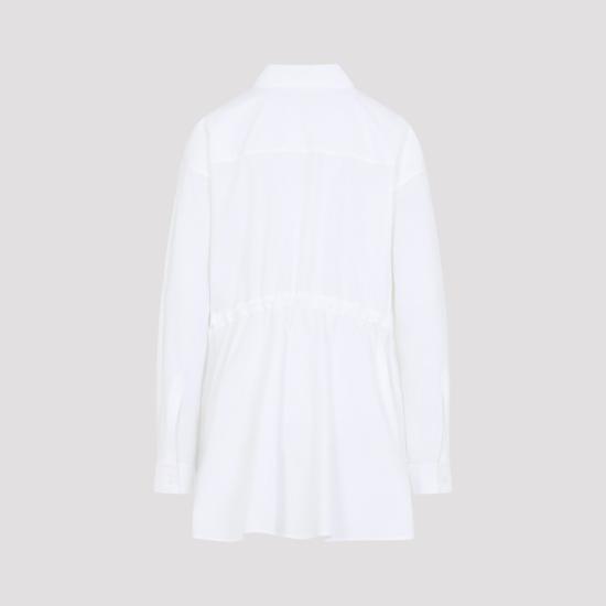 26SS 발렌시아가 미디 원피스 852450 TRM28 White - BALENCIAGA