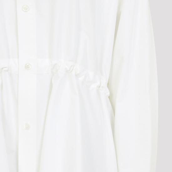 26SS 발렌시아가 미디 원피스 852450 TRM28 White - BALENCIAGA