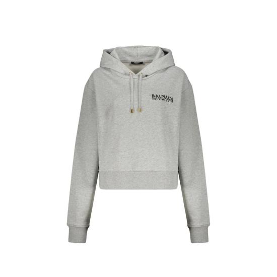  발망 후드 티셔츠 GF6JR030BB04 YEQ White