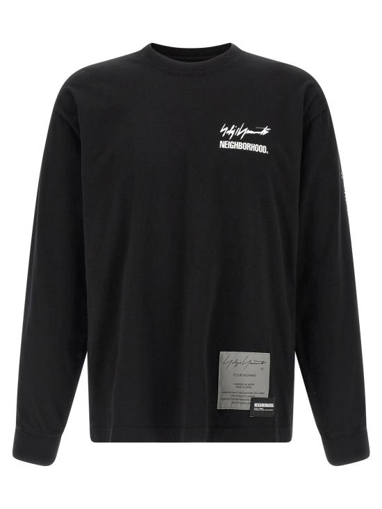 26SS 요지 야마모토 반팔 티셔츠 HKT98998BLACK2