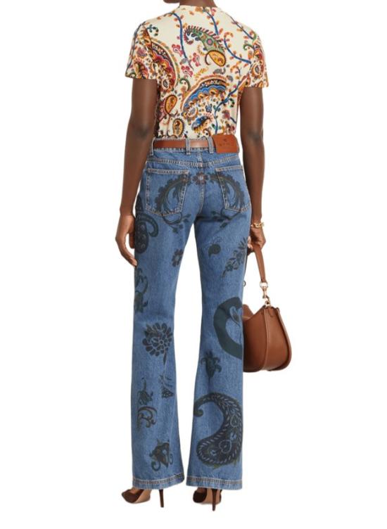 26SS 에트로 반팔 티셔츠 WRMA0006 Neutrals - ETRO