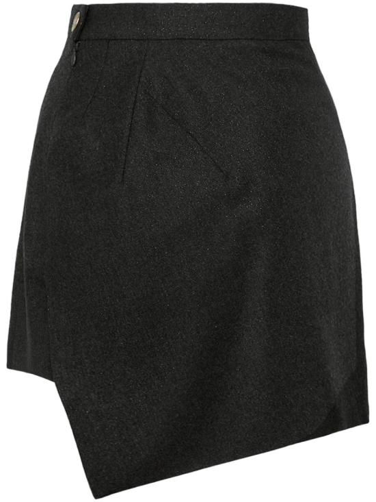 26SS 비비안웨스트우드 미디 스커트 1K01002RW01CC Black - VIVIENNE WESTWOOD