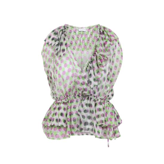 26SS 드리스 반 노튼 블라우스 2610107103094 Grey