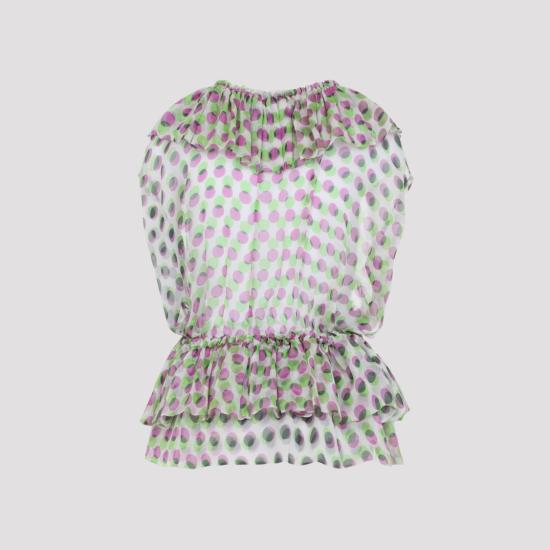 26SS 드리스 반 노튼 블라우스 2610107103094 Grey - DRIES VAN NOTEN