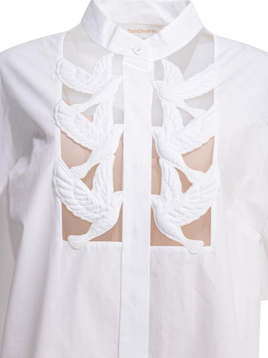 26SS 짐머만 셔츠 8426TS261IVO - ZIMMERMANN