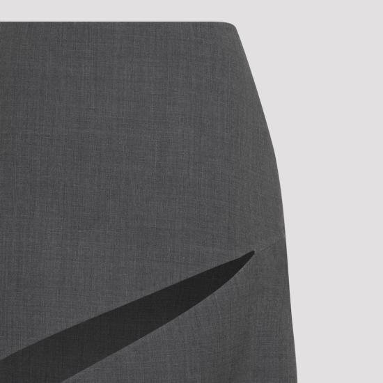 26SS 질샌더 롱 스커트 J03MA0305 J40327 Grey - JIL SANDER