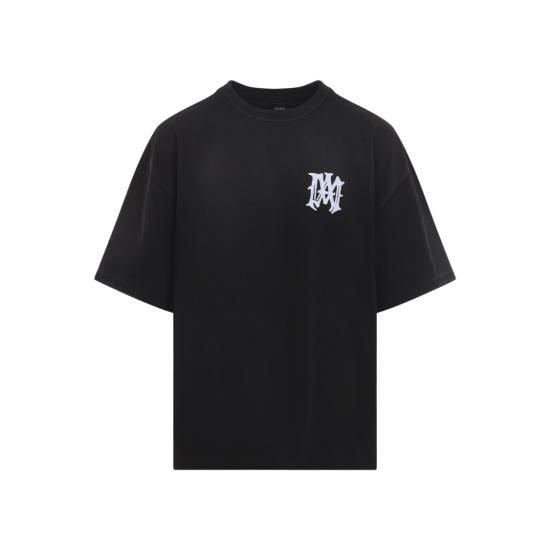 26SS 아미리 반팔 티셔츠 AMTOJR1056 Black