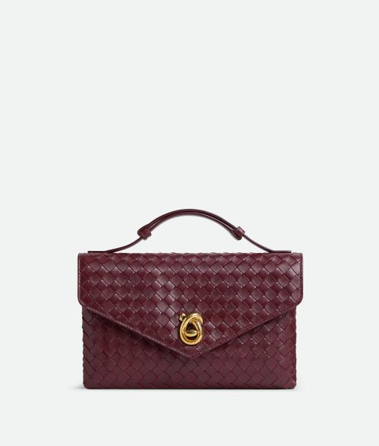 26SS 보테가베네타 노트 락 크로스바디백 817191V08Z02250 Bordeaux