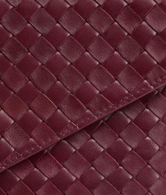 26SS 보테가베네타 노트 락 크로스바디백 817191V08Z02250 Bordeaux - BOTTEGA VENETA