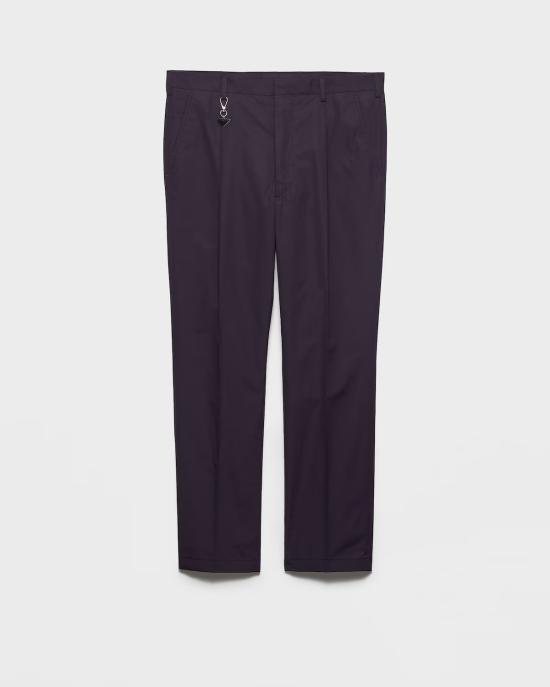 26SS 프라다 스트레이트 팬츠 UP04191XV2F0ABB S OOO Blue