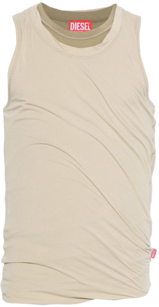 26SS 디젤 민소매 티셔츠 A236590DECQ11CA WHITE