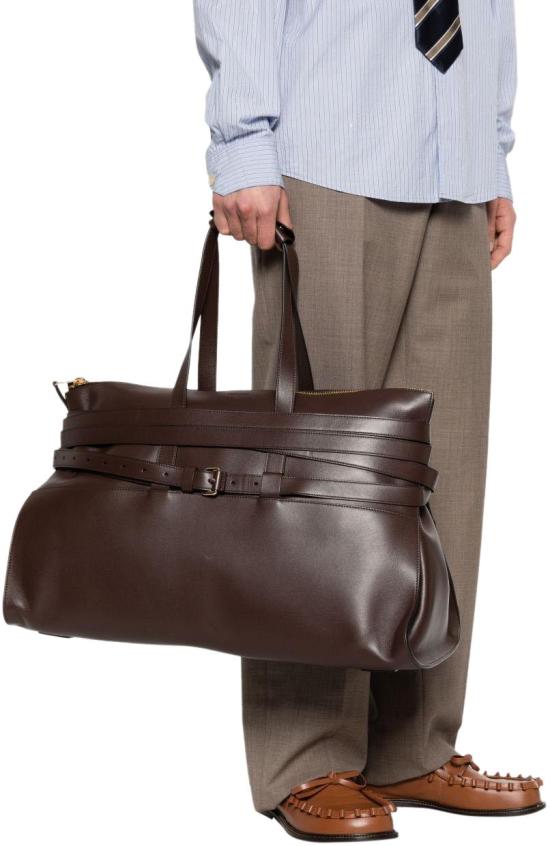 26SS 모스키노 숄더백 MD4155PP0OFF0301 BROWN - MOSCHINO