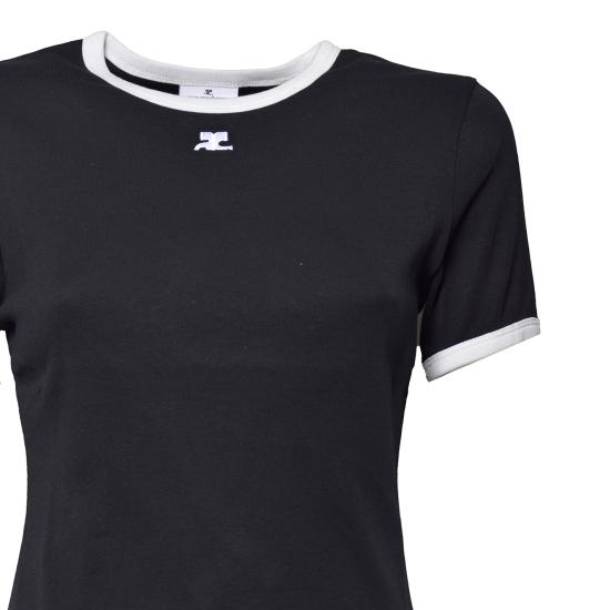 26SS 쿠레쥬 반팔 티셔츠 VESJTS017JS0070 9901 - COURREGES