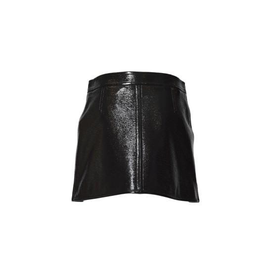 26SS 쿠레쥬 숏 스커트 PERCJU001VY0014 9999 Black - COURREGES