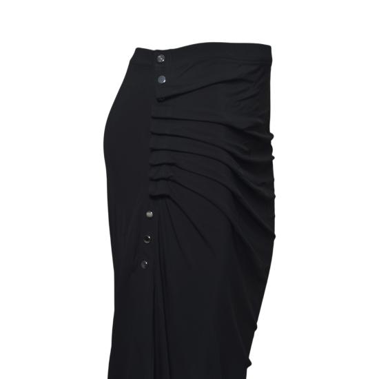 26SS 파코라반 미디 스커트 24AJJU515VI0386 P001 Black - PACO RABANNE