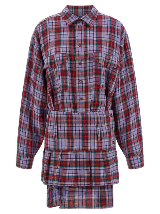 26SS 비비안웨스트우드 미디 원피스 110103A4W01C6O102