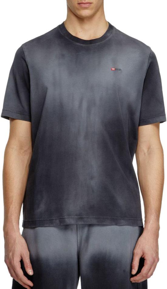 26SS 디젤 반팔 티셔츠 A166210PKAL85X BLUE - DIESEL