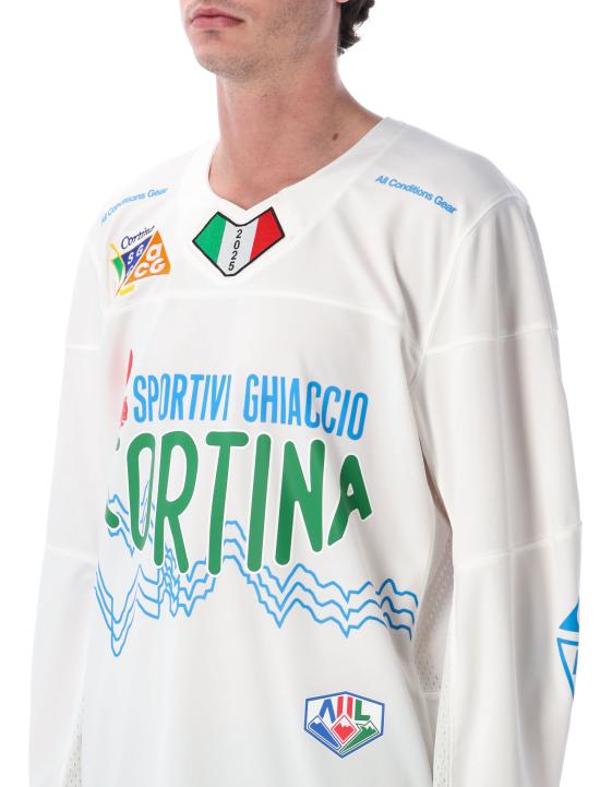 26SS 나이키 반팔 티셔츠 HOCKEYACG2 100 Rosso - NIKE