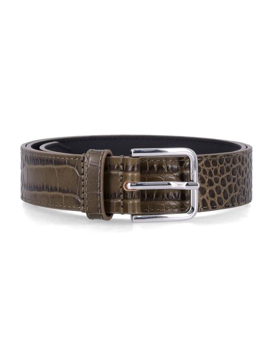 25FW 더프랭키샵 레귤러 벨트 BEFS21177885 OLIVE SILV OLIVE SILVER