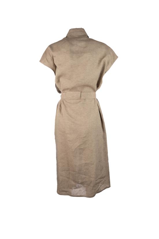 26SS 파비아나 필리피 미디 원피스 ABD276F618M161 0161 Tortora - FABIANA FILIPPI