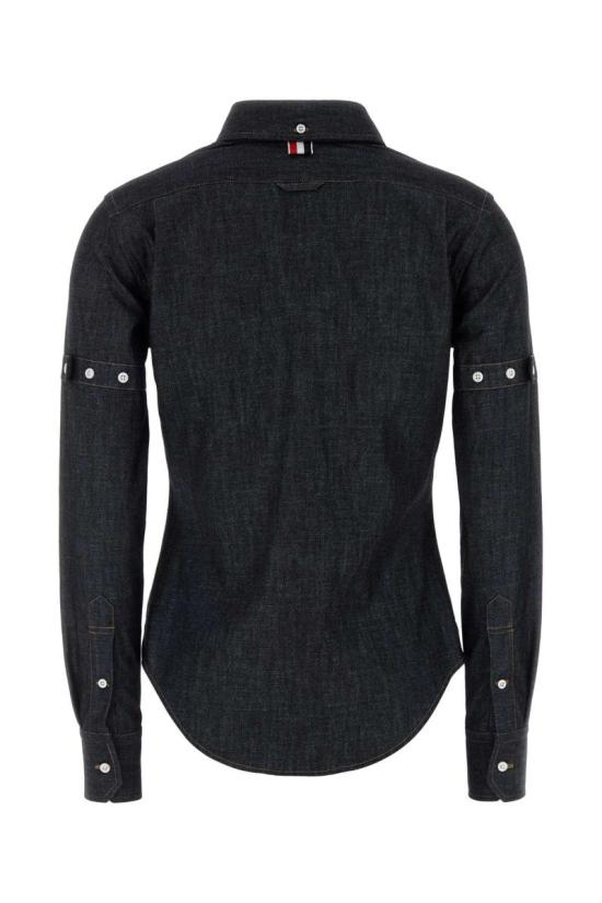 26SS 톰브라운 데님 암밴드 셔츠 FLL203OF1105415 DENIM DOM - THOM BROWNE