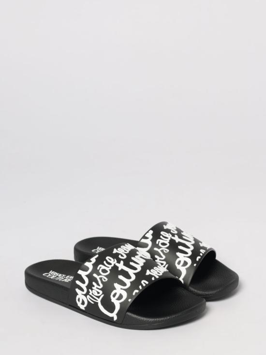 26SS 베르사체 뮬/슬리퍼 80VA3SQ1 71352 899 BLACK DOM - VERSACE