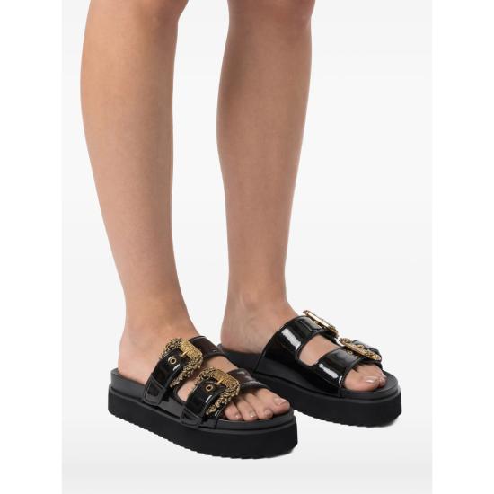 26SS 베르사체 뮬/슬리퍼 80VA3SM1 ZS190 899 BLACK DOM - VERSACE