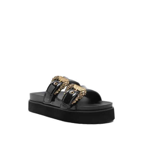 26SS 베르사체 뮬/슬리퍼 80VA3SM1 ZS190 899 BLACK DOM - VERSACE